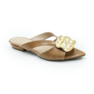 FEMININO RASTEIRA TAMANCO FERRETTI 1300132 MADRI CAPUCCINO